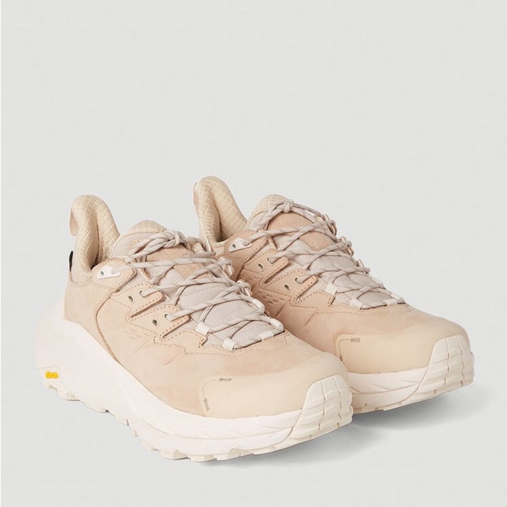 Hoka Women's Sneakers in Beige and Cream